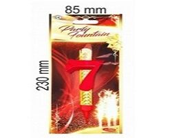 TORTOVÁ FONTÁNA 12CM - ČÍSLO 7