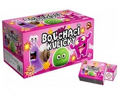 Búchajúce guličky Girl 50ks